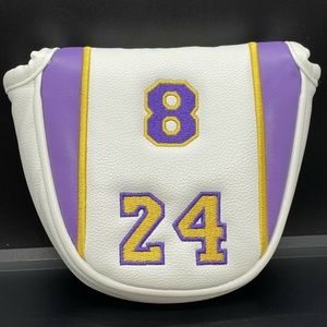 Kobe Bryant Mamba 24 Golf Mallet Putter Head Cover Los Angeles Lakers Magnetic